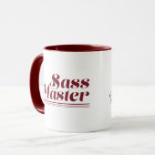 Sass Master Maroon Mok (Voorkant links)