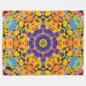 Sassafras Kaleidoscope Couverture polaire (Devant (Horizontal))