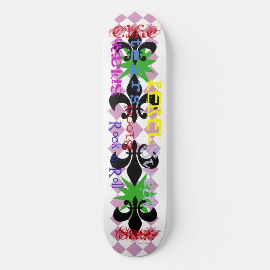 SassChic Skateboard (Recto)