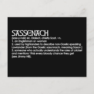 Sassenach Briefkaart