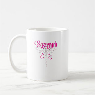 Sassenach Draairy Celtic Pink Scottish Gift Koffiemok