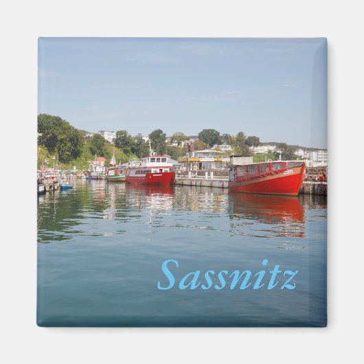 Sassnitz op Rügen Magneet (Voorkant)