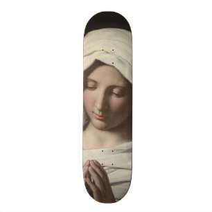 Sassoferrato - Madonna in gebed Skateboard