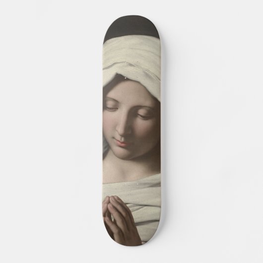 Sassoferrato - Madonna in het gebed Skateboard (Voorkant)