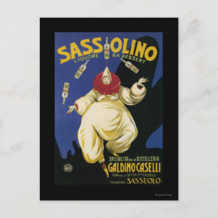 Sassolino Liquore da Dessert Promotion Briefkaart