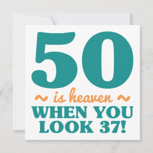 Sassy 50th Birthday Kaart