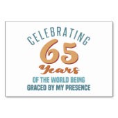 Sassy 65th Birthday Attitude Kaart (Voorkant)