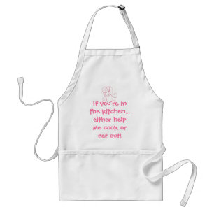 Sassy Apron voor vrouwen Standaard Schort