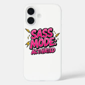 Sassy Attitude and Bold Pop Art Case-Mate iPhone Case (Achterkant)