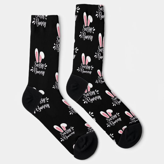 Sassy Bunny Premium Crew Sock Sokken (Rechts)