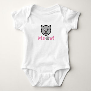 Sassy Cat Baby Bodysuit