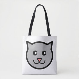 Sassy Cat Canvas tas