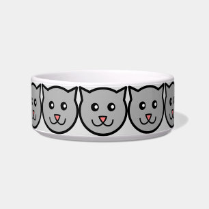 Sassy Cat Ceramic Pet Bowl Voerbakje