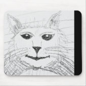 Sassy Cat Mousepad Muismat (Voorkant)