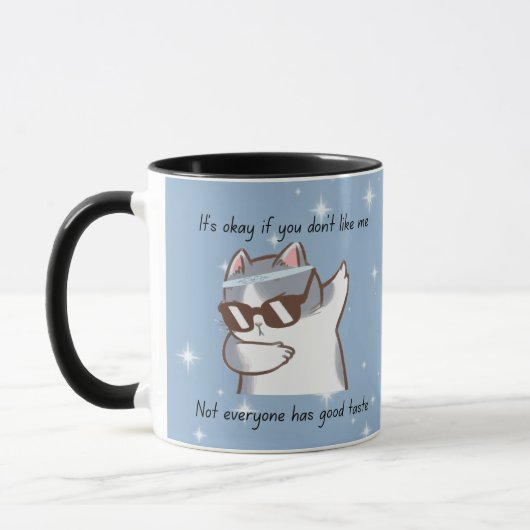 Sassy Cat Mug  Mok (Links)
