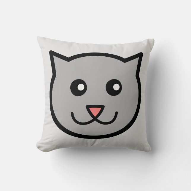 Sassy Cat Pillow Kussen (Voorkant)