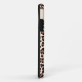 Sassy Cheetah Print Monogram Case-Mate iPhone Case (Achterkant/rechts)