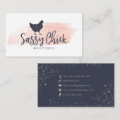 Sassy Chick Visitekaartje (Voorkant / Achterkant)