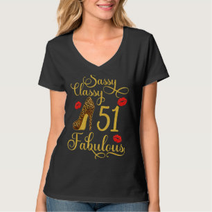 Sassy Classy 51 Fabuleux talon haut 51e anniversai