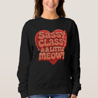 sassy, classy en een beetje poesachtig trui