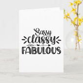 Sassy classy fantastisch kaart (Gele Bloem)