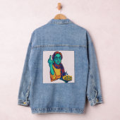 Sassy Denim Jacket-Louise says it without saying i Jacket (Hangar)