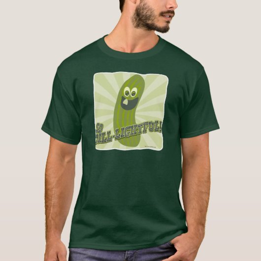 Sassy Dill-lightful Pickle T-shirt (Voorkant)