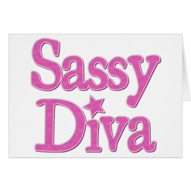 Sassy Diva (Devant horizontal)