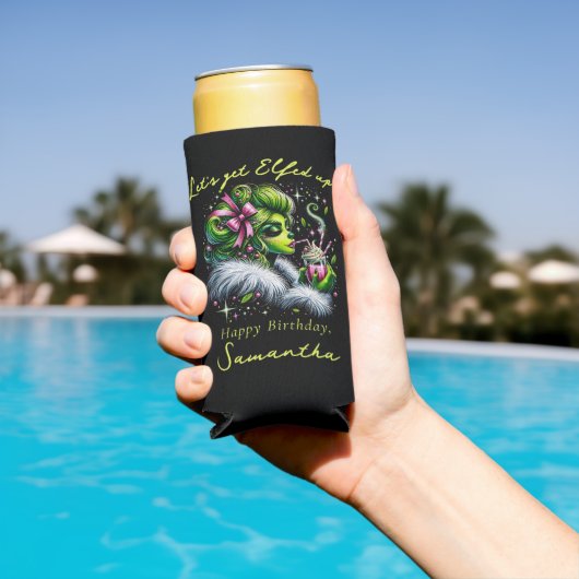 Sassy Elf Squad Meisjes avondje uit Kerstverjaarda (Insitu Zwembad)