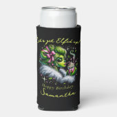 Sassy Elf Squad Meisjes avondje uit Kerstverjaarda (Seltzer Voorkant)