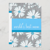 Sassy en Sweet Moederdag Brunch Uitnodiging (Voorkant / Achterkant)