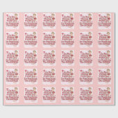 Sassy Evil Eye 50s Houseechtgenote Cadeaupapier (Vlak)