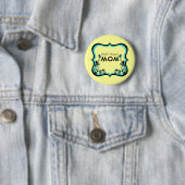 Sassy Floral World's grootste Button van mama (In situ)