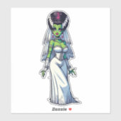 Sassy Frankie Sticker (Vel)