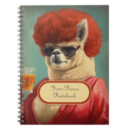 Sassy Funny Llama Spiral Notitieboek