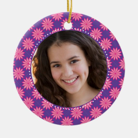 Sassy Girl Photo Ornament (Voorkant)