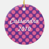 Sassy Girl Photo Ornament (Achterkant)