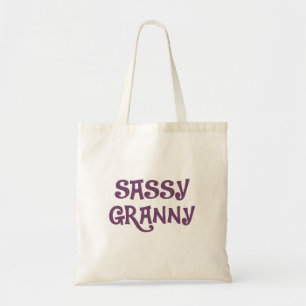 Sassy Granny Grandmoeder Tote Bag