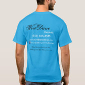 Sassy Great Dane Owner Breeder T Shirt (Achterkant)
