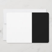 Sassy Halloween Witch Anniversaire Invitation (Dos)