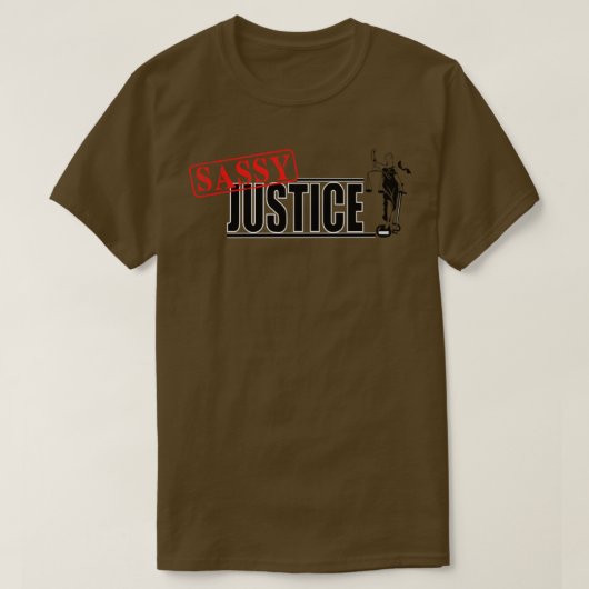 Sassy Justice HD Graphic T-shirt (Design voorkant)