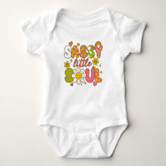sassy kleine ziel romper