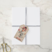 Sassy Koe in Spa-modus Cadeaulabel (Met Touw)