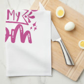 Sassy Like My Mom  Theedoek (Quarter Fold)