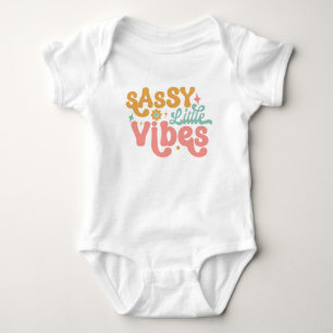 Sassy Little Vibes Baby Meisje Rompertje Romper
