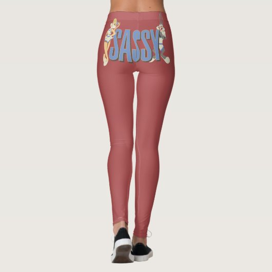 "Sassy" Lola Bunny & BUGS BUNNY™ Leggings (Achterkant)