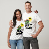 Sassy maar Sunny Frog Design – Grappige Zomerkoffi T-shirt (Unisex)