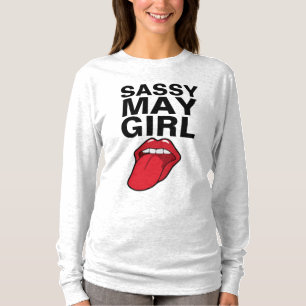 SASSY MAY GIRL Verjaardag T-shirts