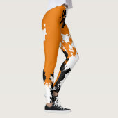 Sassy meisje camo Leggings - Mango tango (Rechts)