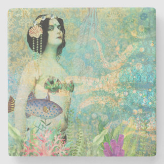 Sassy Mermaid Onderzetter